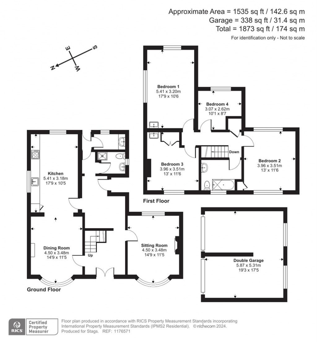 Floorplans For Puddletown, Haselbury Plucknett, Crewkerne