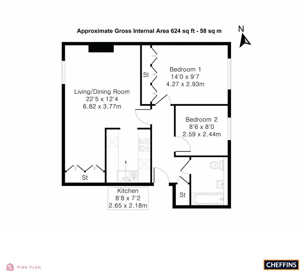Floorplans For Cherry Hinton Road, Cambridge