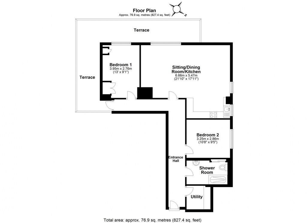 Floorplans For Ilbert Road, Kingsbridge