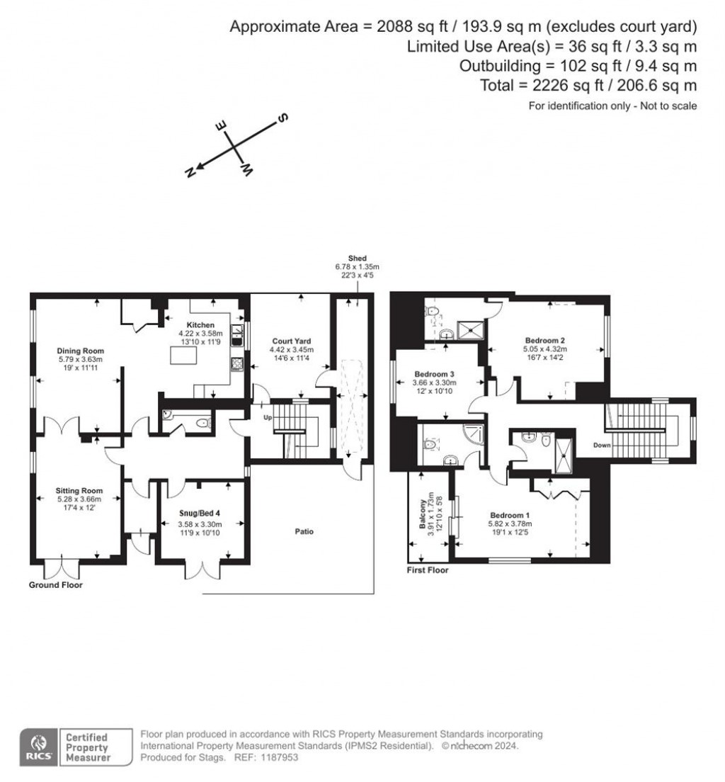 Floorplans For East Anstey