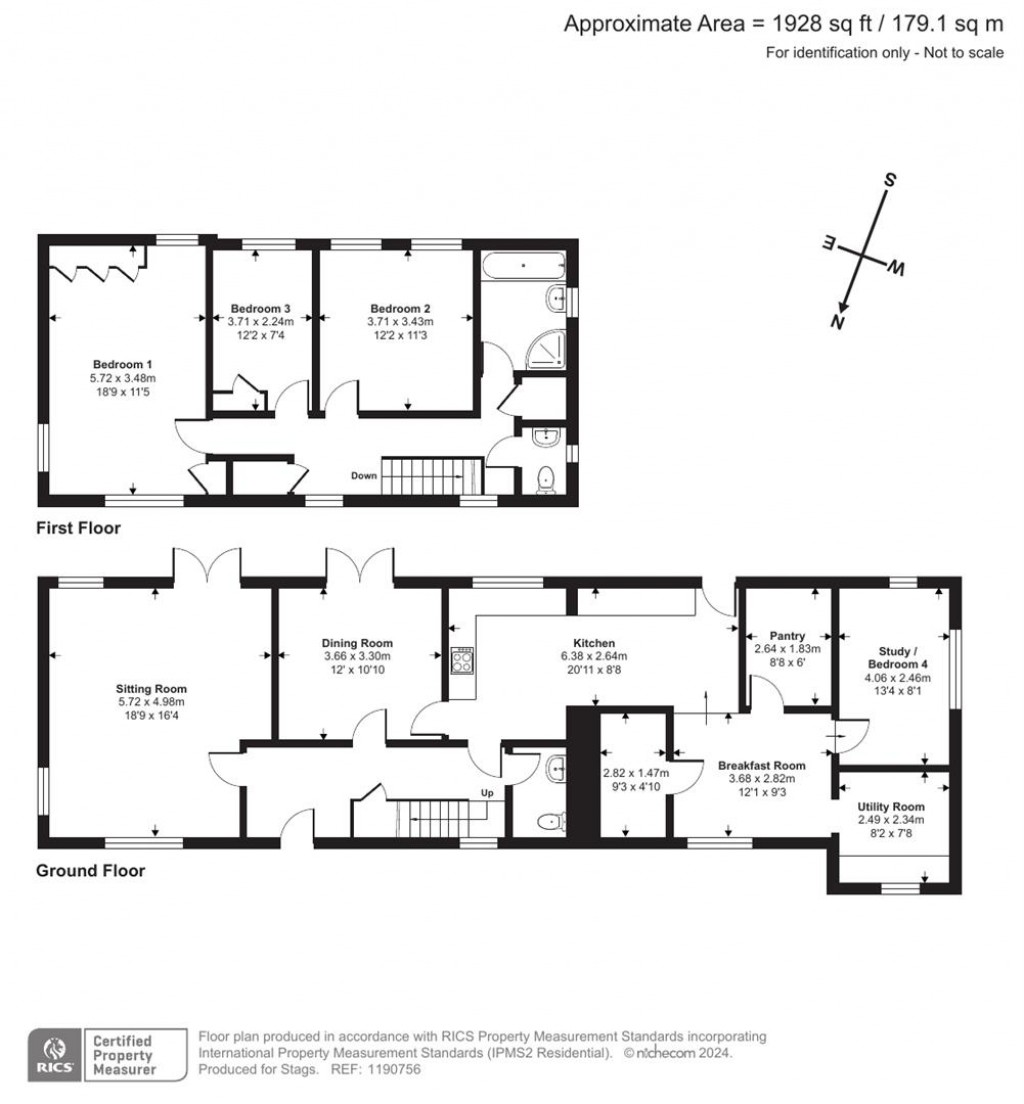 Floorplans For Chard Road, Axminster