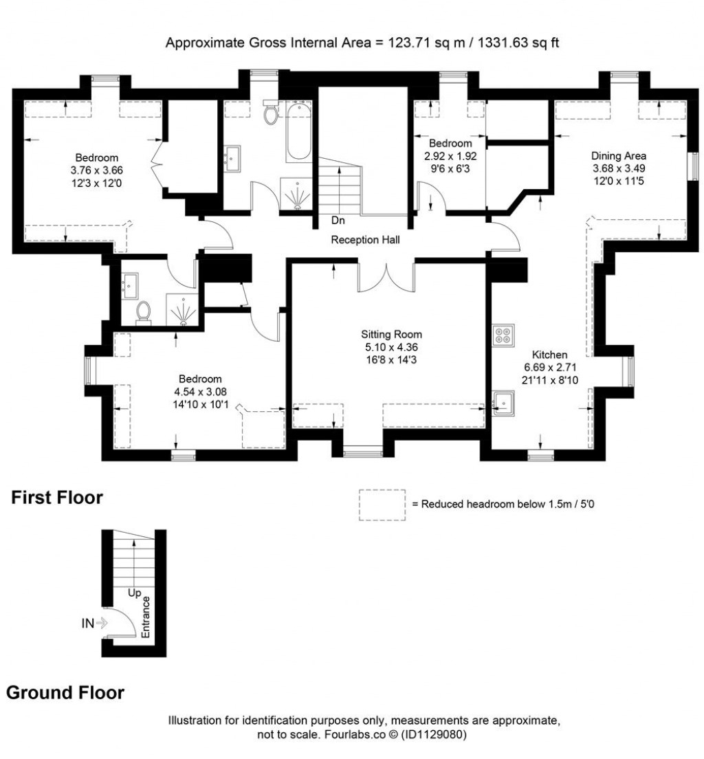 Floorplans For Meadfoot Road, Torquay