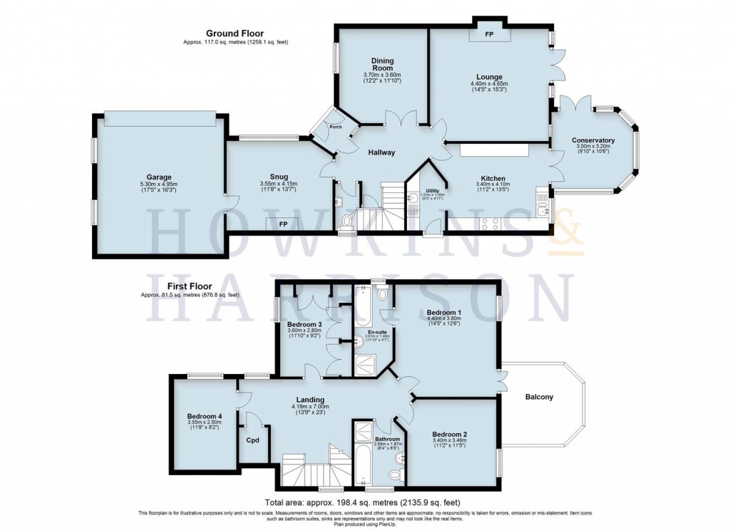 Floorplans For The Orchards, Thornton, LE67