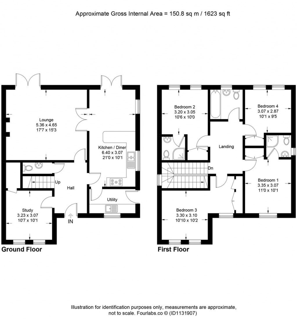 Floorplans For Holway Avenue, Taunton