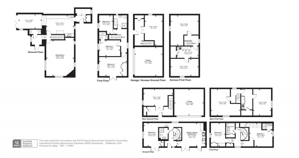 Floorplans For Drewsteignton, Exeter
