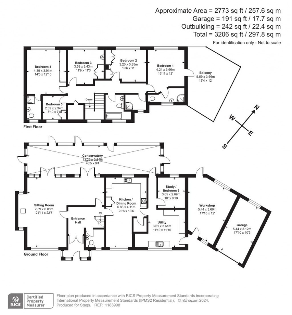 Floorplans For Yeoland Down, Yelverton