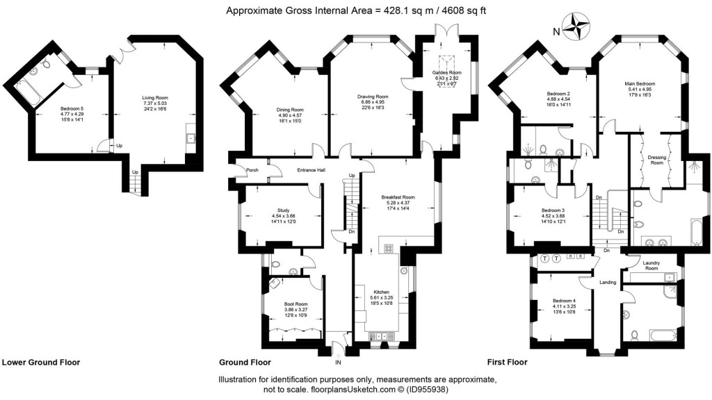 Floorplans For Solsbro Road, Chelston, Torquay