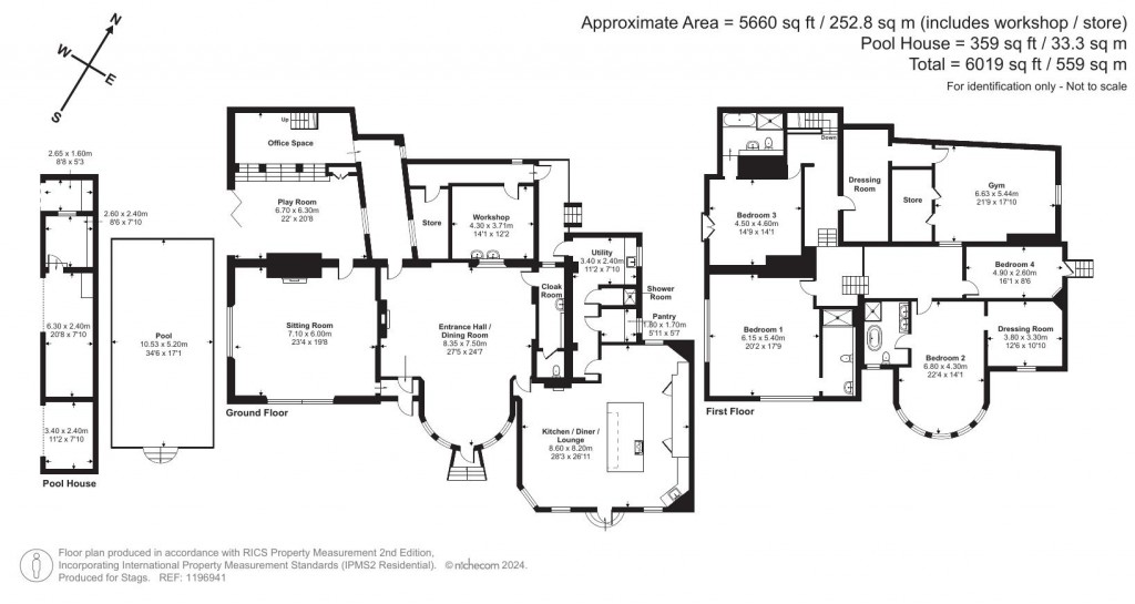 Floorplans For Littleham, Bideford