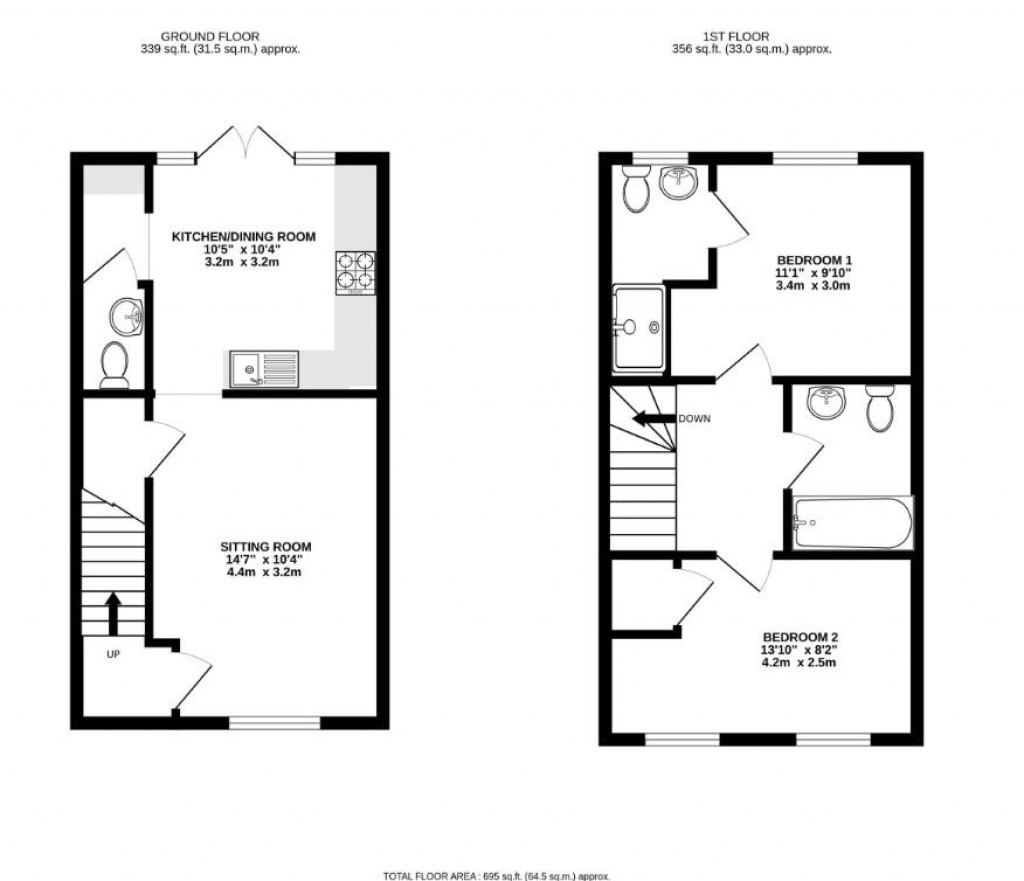 Floorplans For Lukes Close, Wellington
