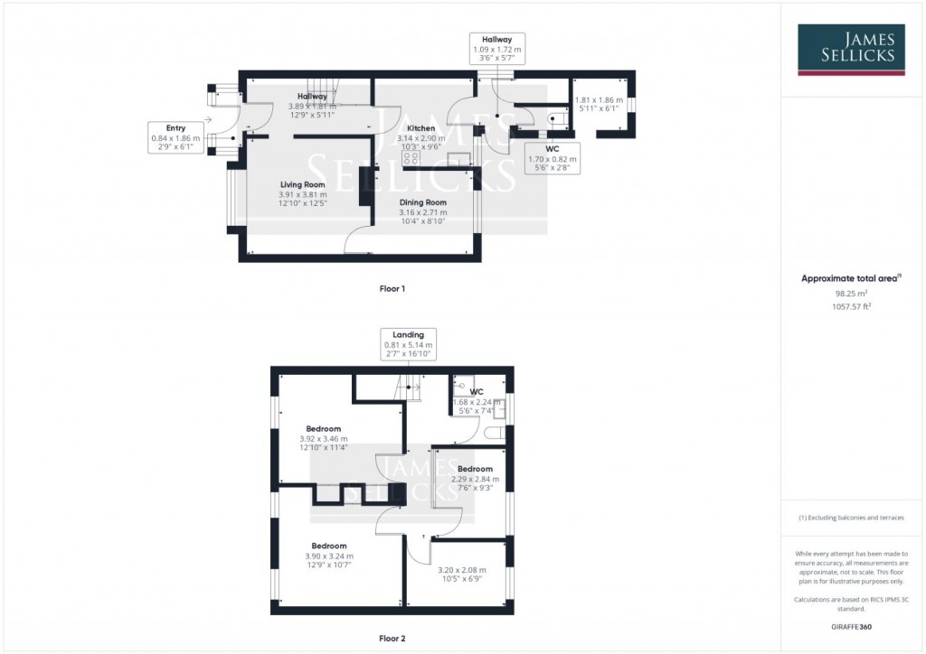 Floorplans For Drayton Road, New Parks, Leicester