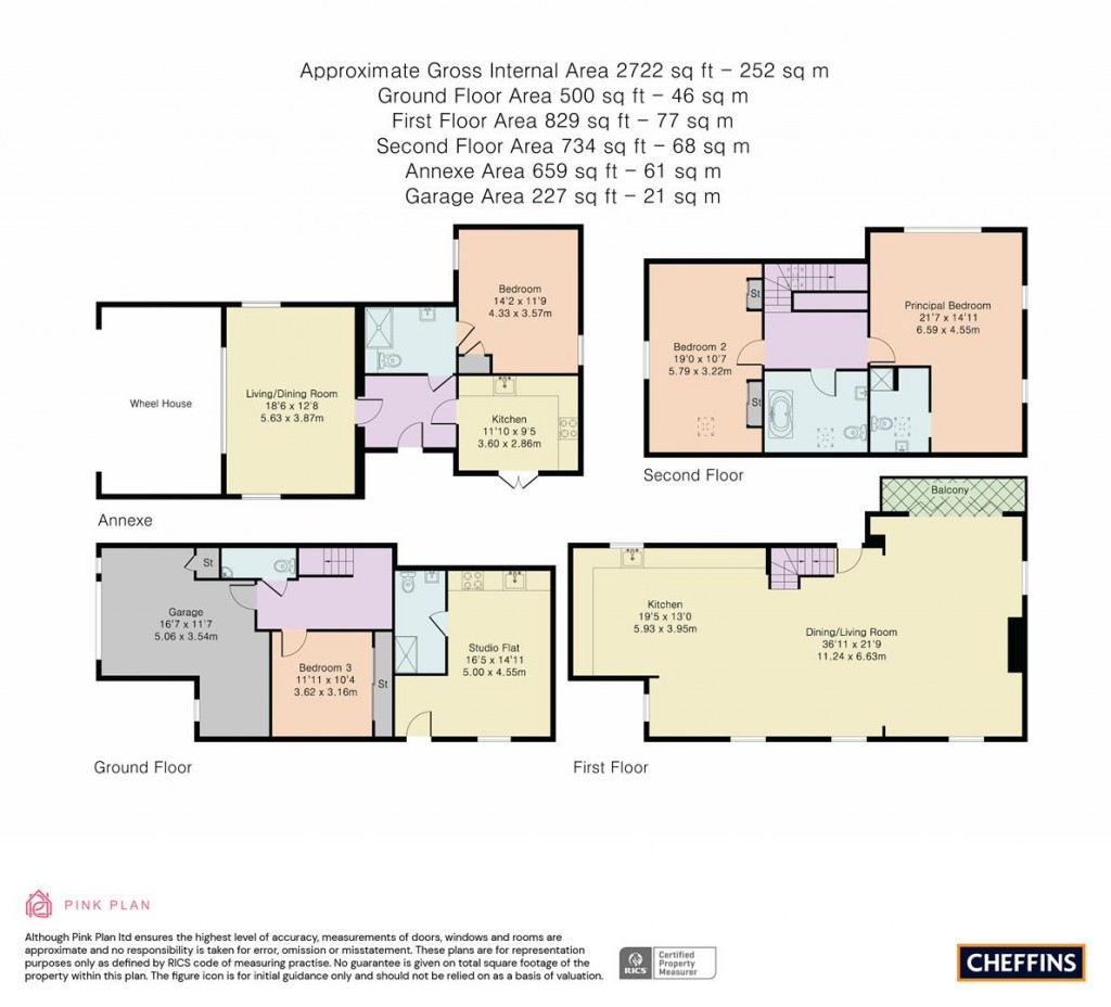 Floorplans For Dunsbridge Turnpike, Shepreth