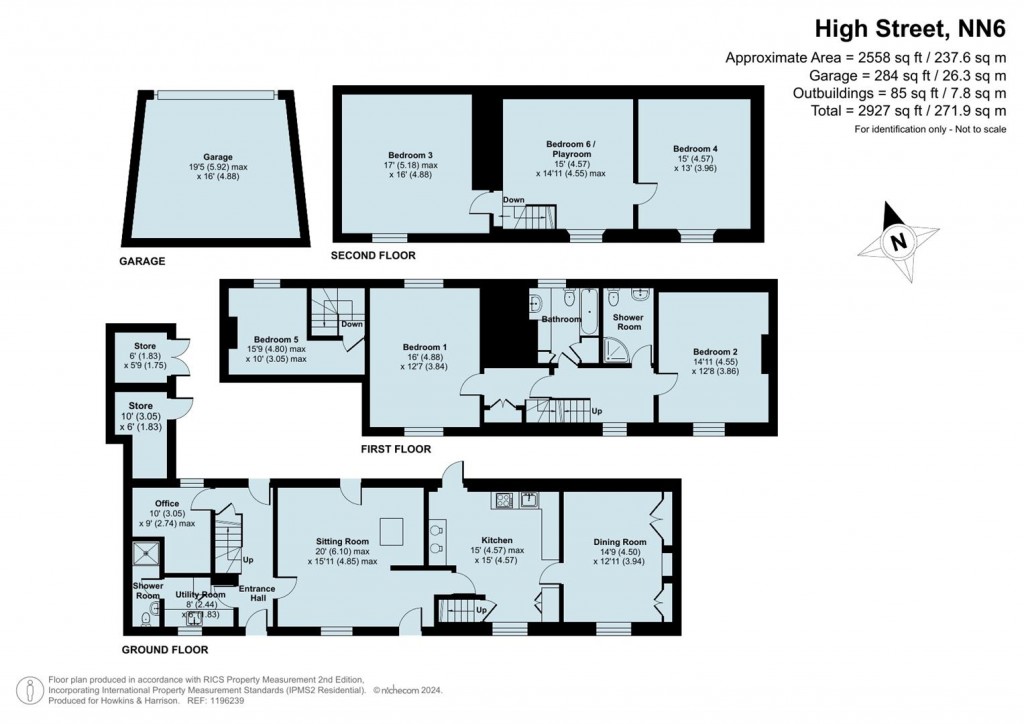 Floorplans For High Street, Crick, Northampton, NN6