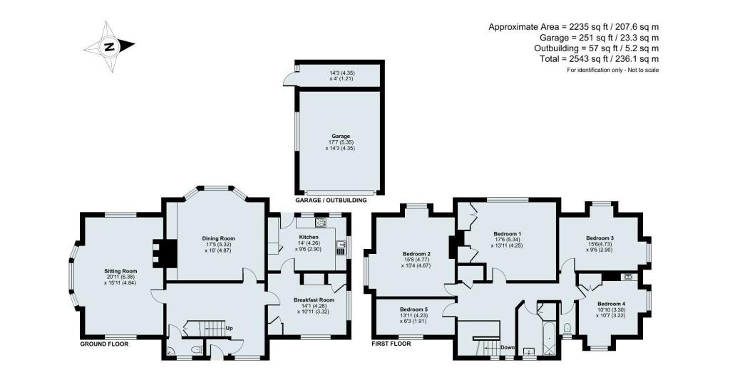 Floorplans For Exeter Road, Exmouth