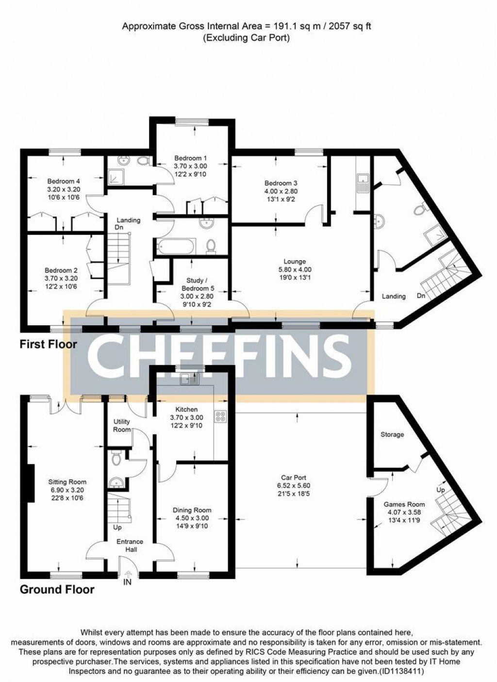 Floorplans For Brooke Grove, Ely