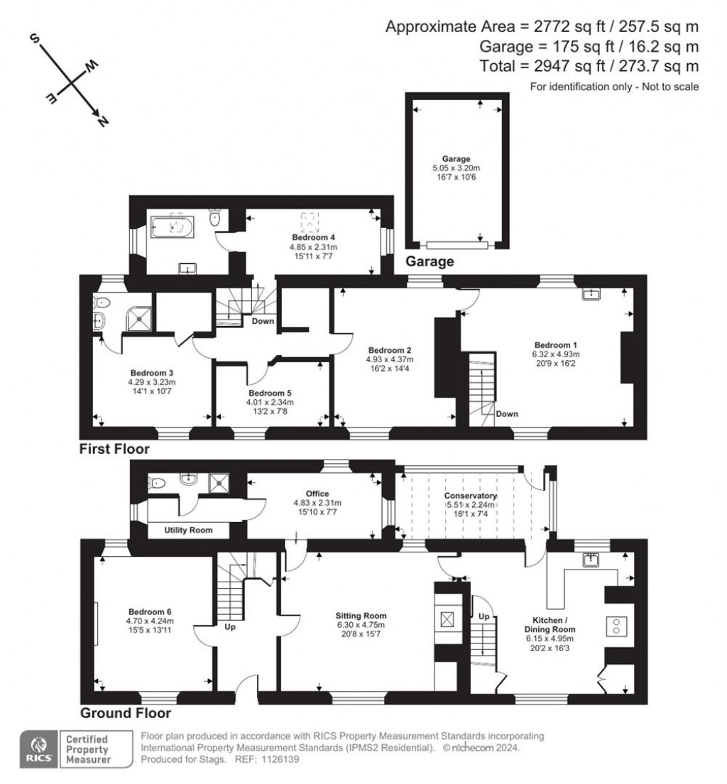Floorplans For Edginswell Lane, Torquay