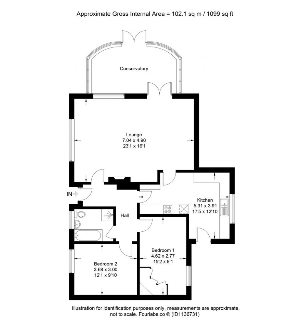 Floorplans For Honiton Road, Churchinford, Taunton