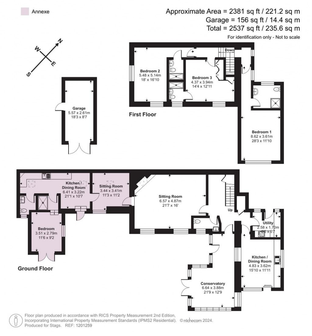 Floorplans For Penally Hill, Boscastle