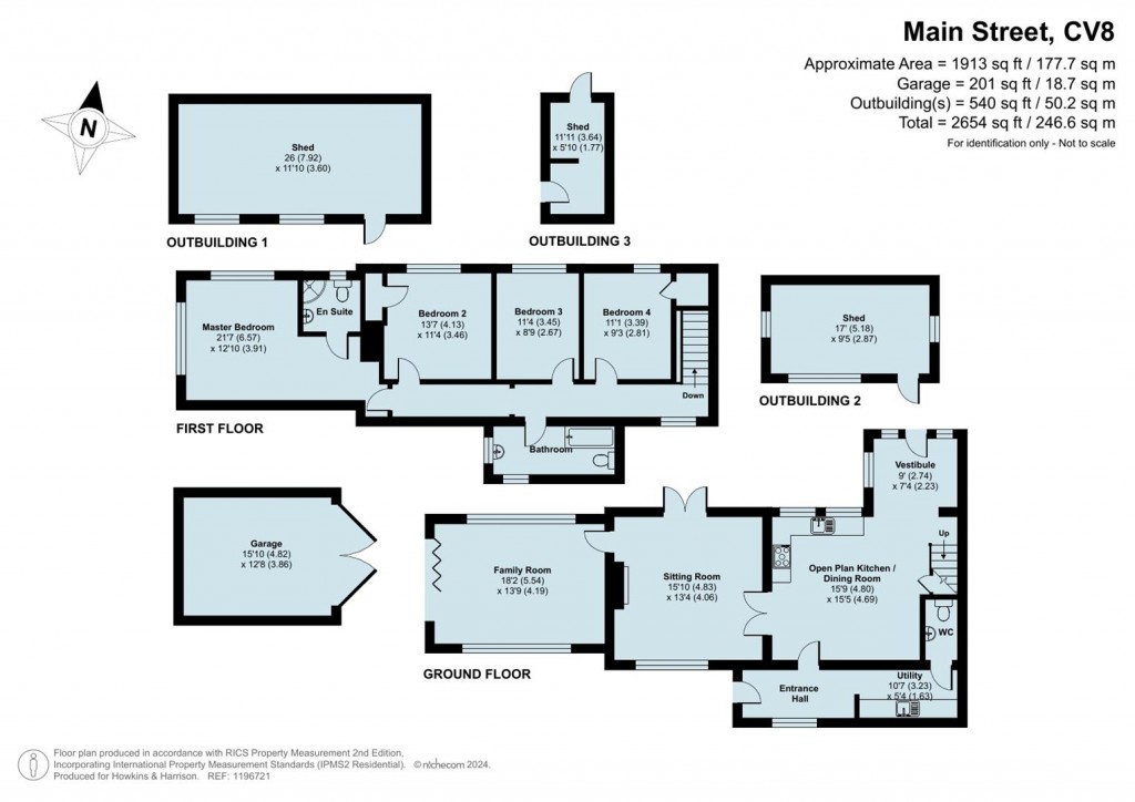 Floorplans For Main Street, Wolston, Coventry, CV8