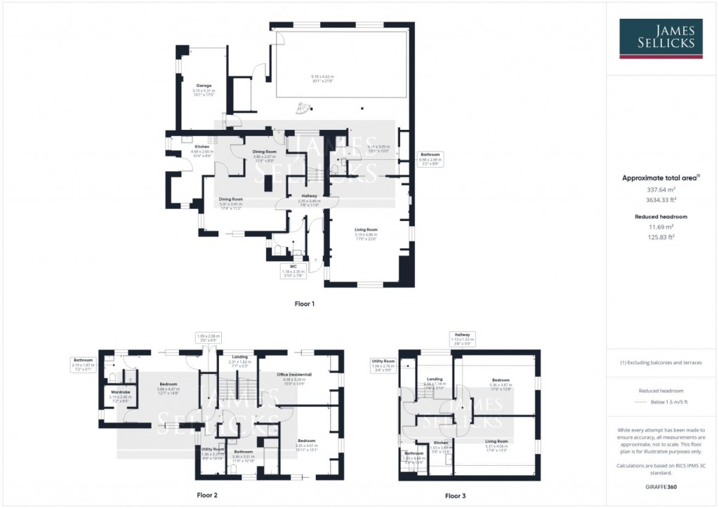 Floorplans For Upper New Walk, Leicester