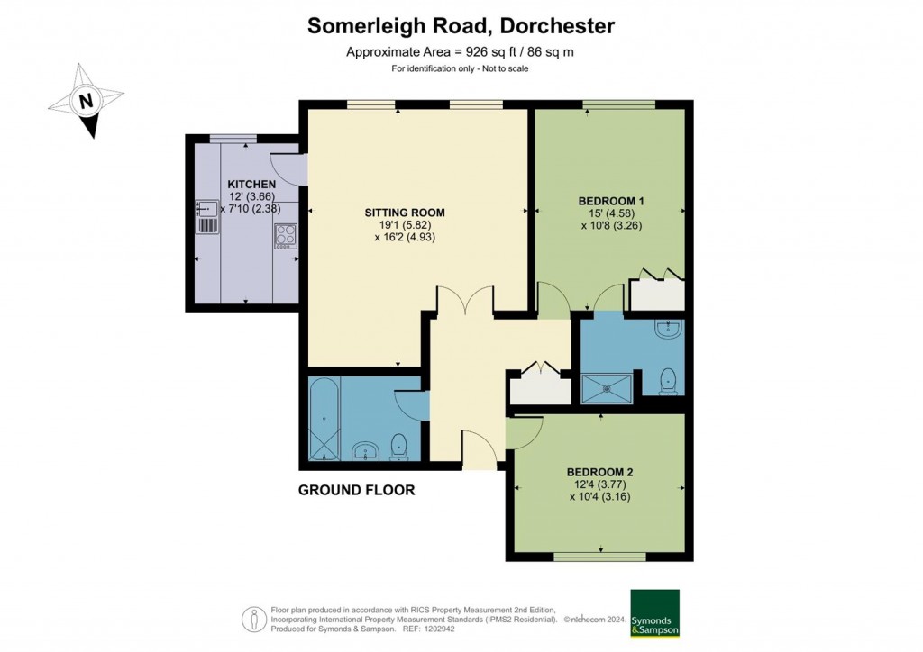 Floorplans For Somerleigh Road, Dorchester