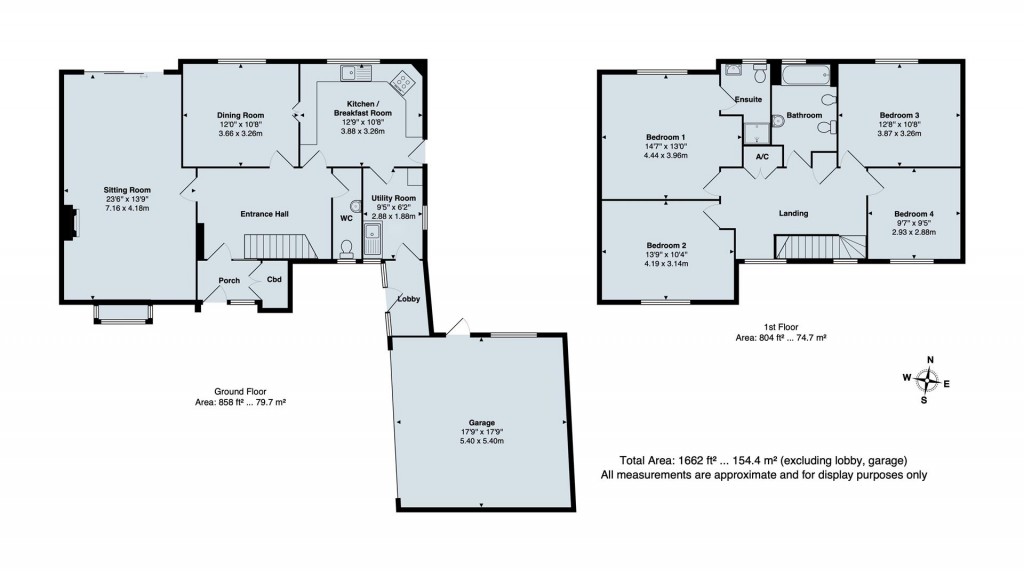 Floorplans For Edgemont Road, Northampton, NN3