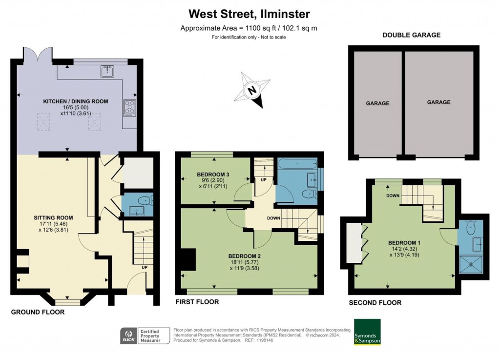 Floorplans For West Street, Ilminster
