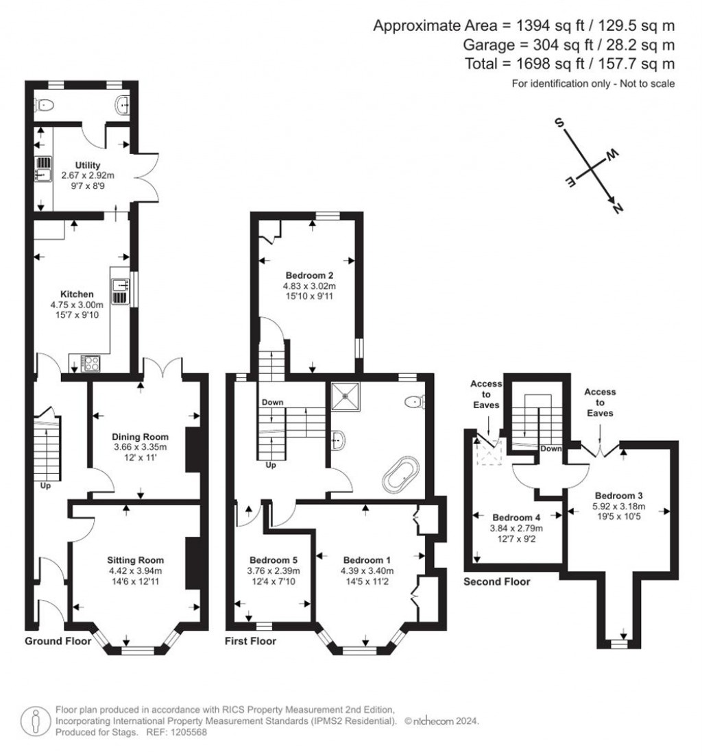 Floorplans For Greenway Road, Taunton