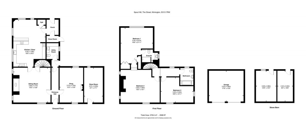 Floorplans For Kilmington, Axminster