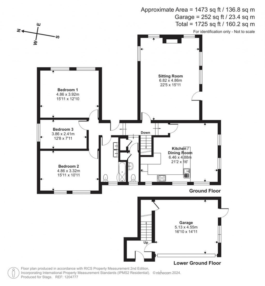 Floorplans For Balls Farm Road, Ide, Exeter