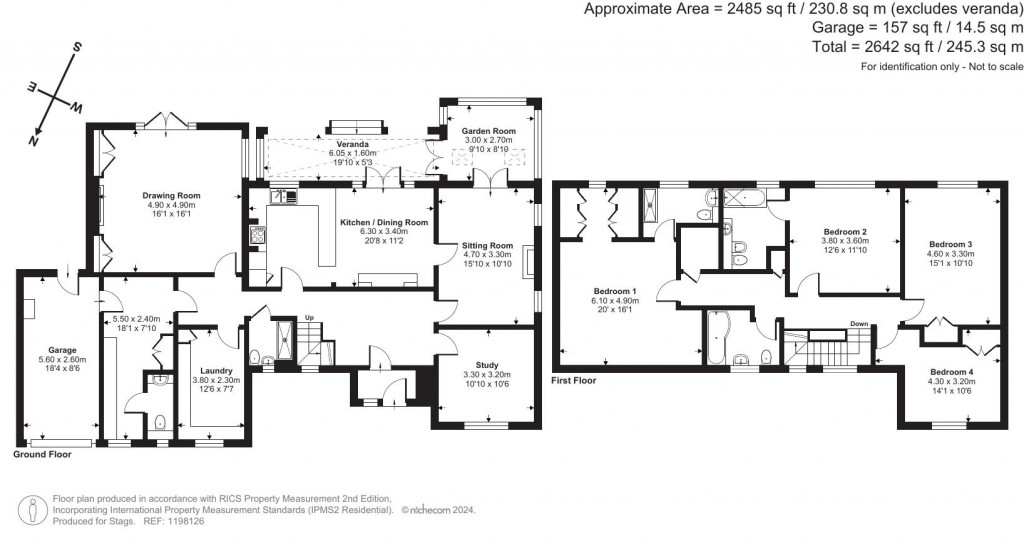 Floorplans For Blundells Road, Tiverton