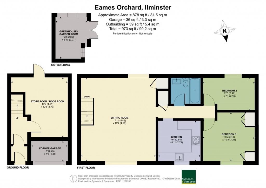 Floorplans For Eames Orchard, Ilminster