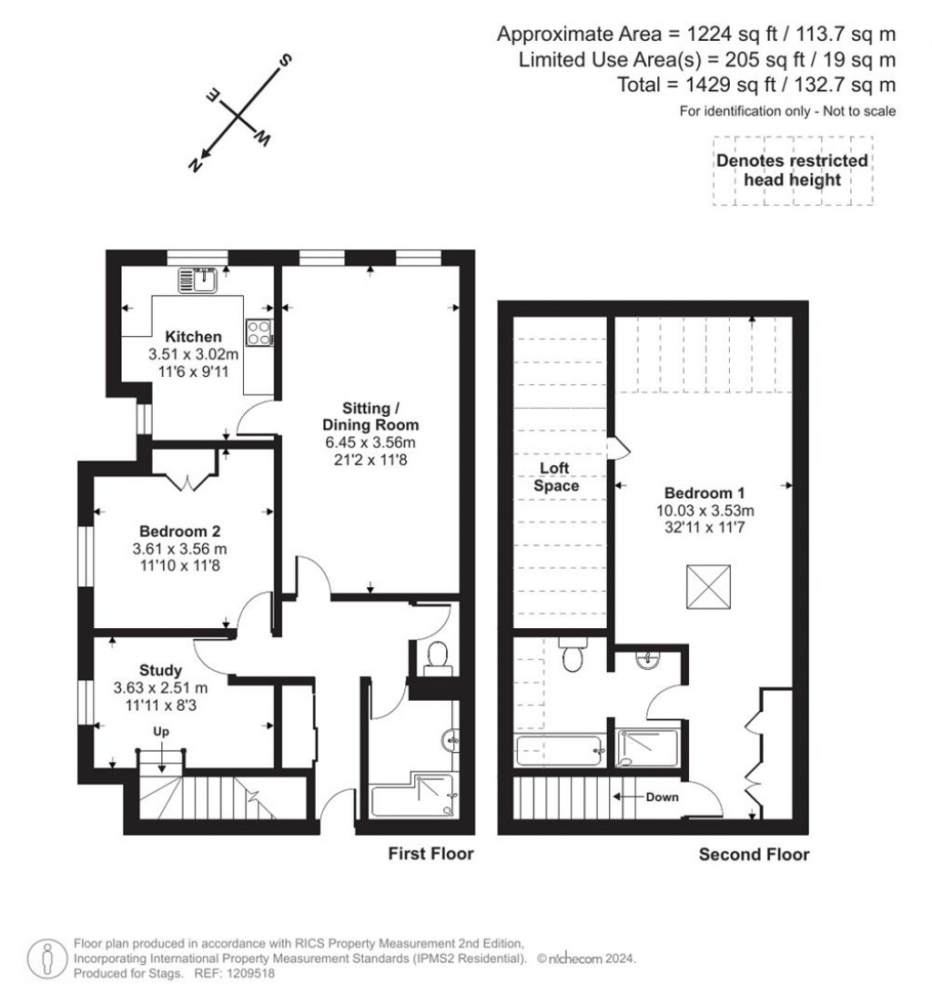 Floorplans For Infirmary Hill, Truro