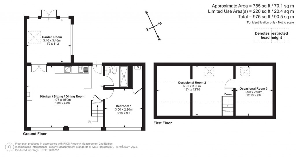 Floorplans For Lower Hele, Bradworthy, Holsworthy