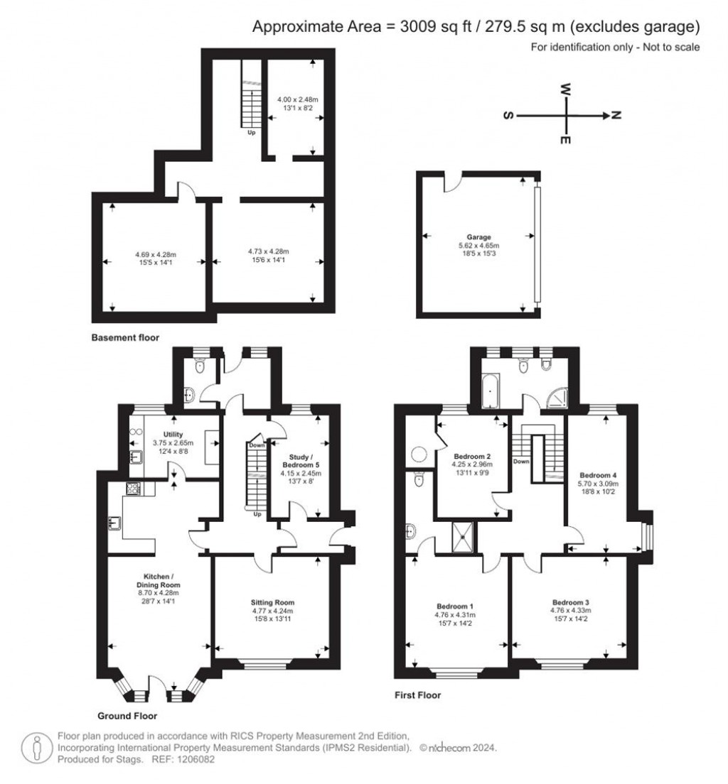 Floorplans For Lustleigh, Newton Abbot