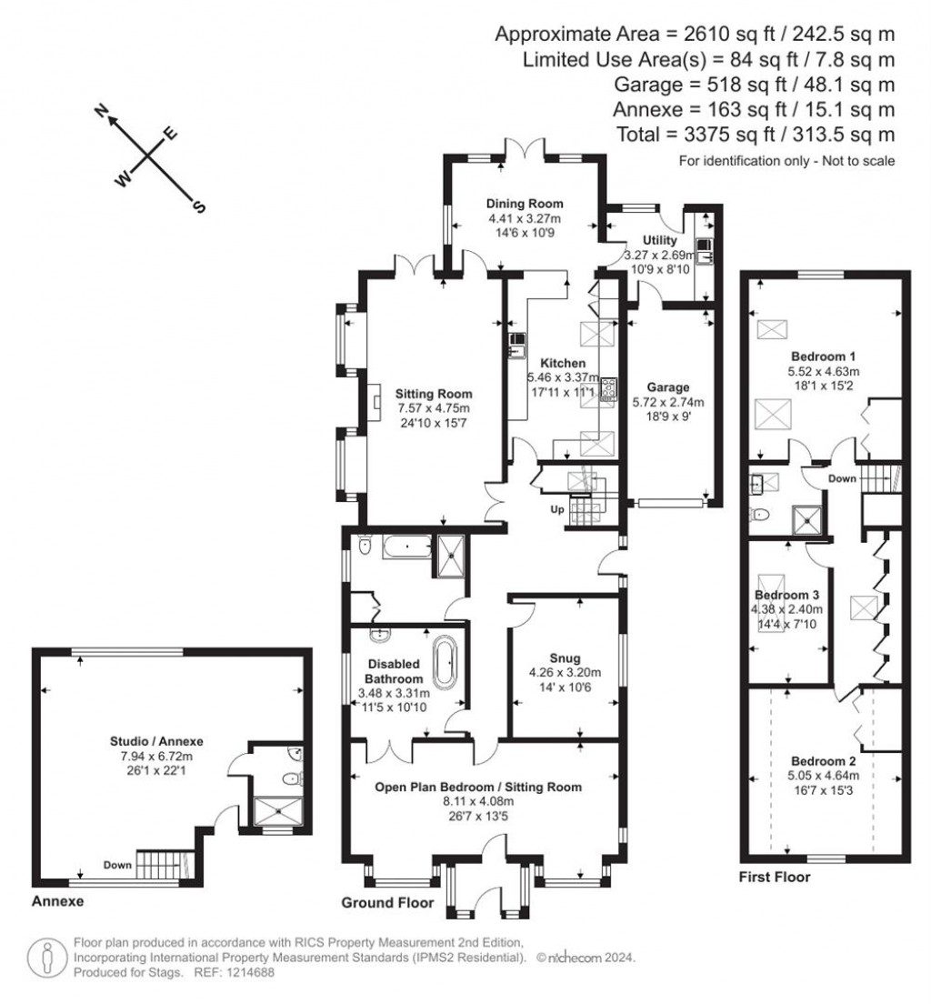Floorplans For Marsh Lane, Yeovil