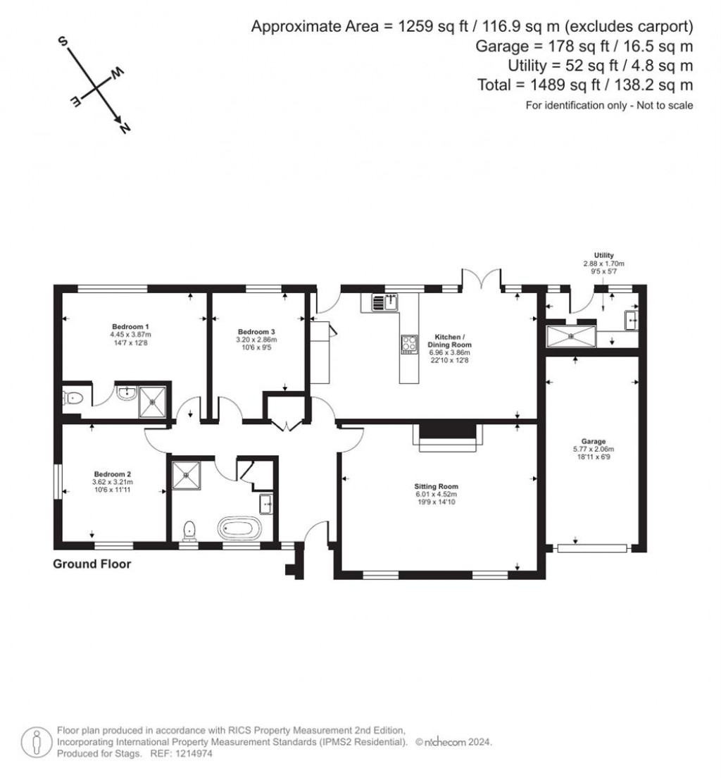 Floorplans For Natcott Lane, Hartland, Bideford