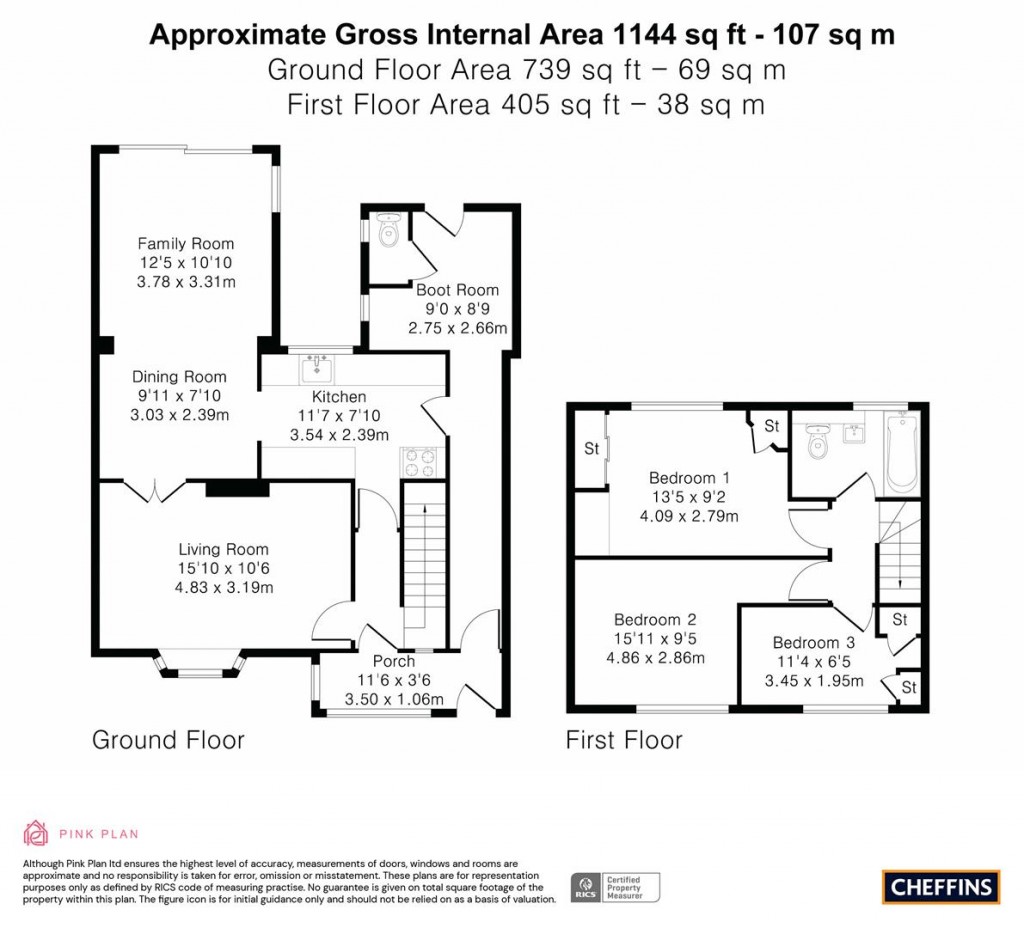 Floorplans For Blakeland Hill, Duxford