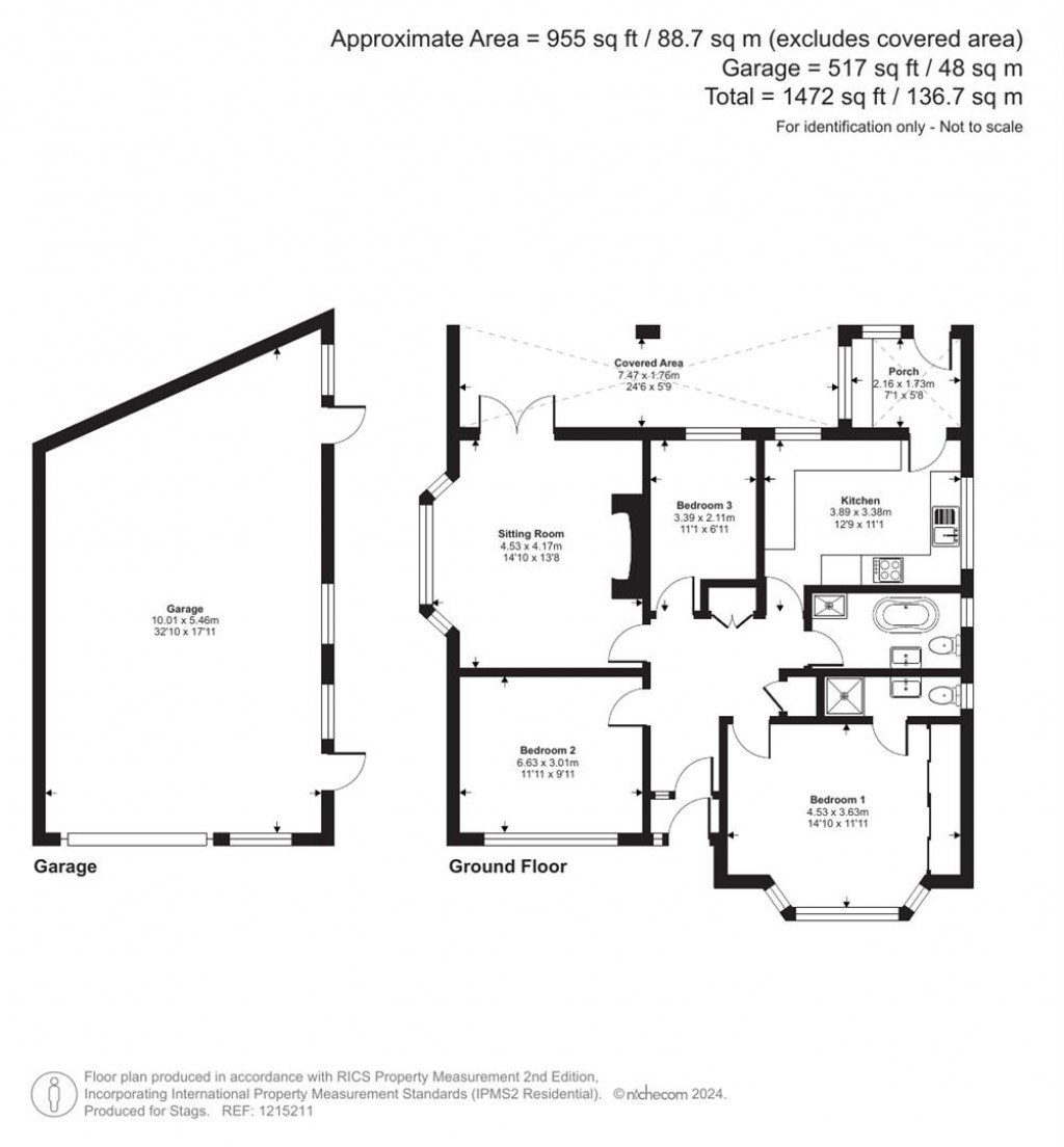 Floorplans For Broadsands Avenue, Paignton