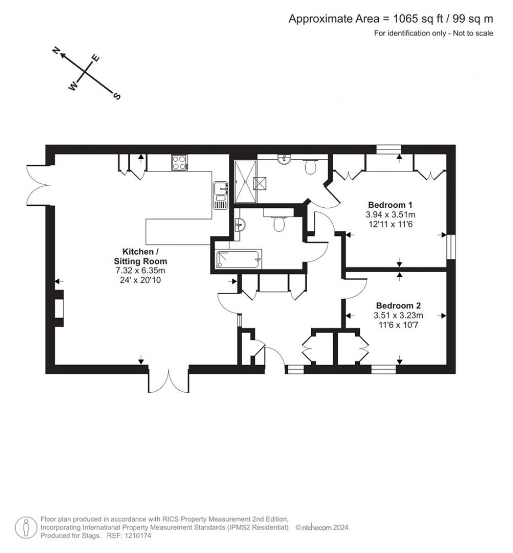 Floorplans For Nynehead Court, Nynehead, Wellington