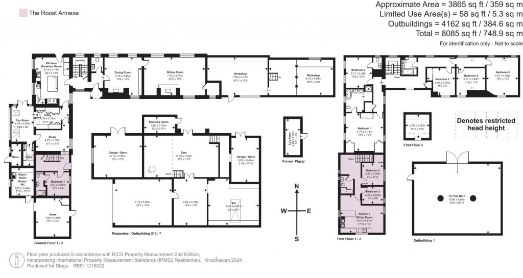 Floorplans For High Bickington, Umberleigh
