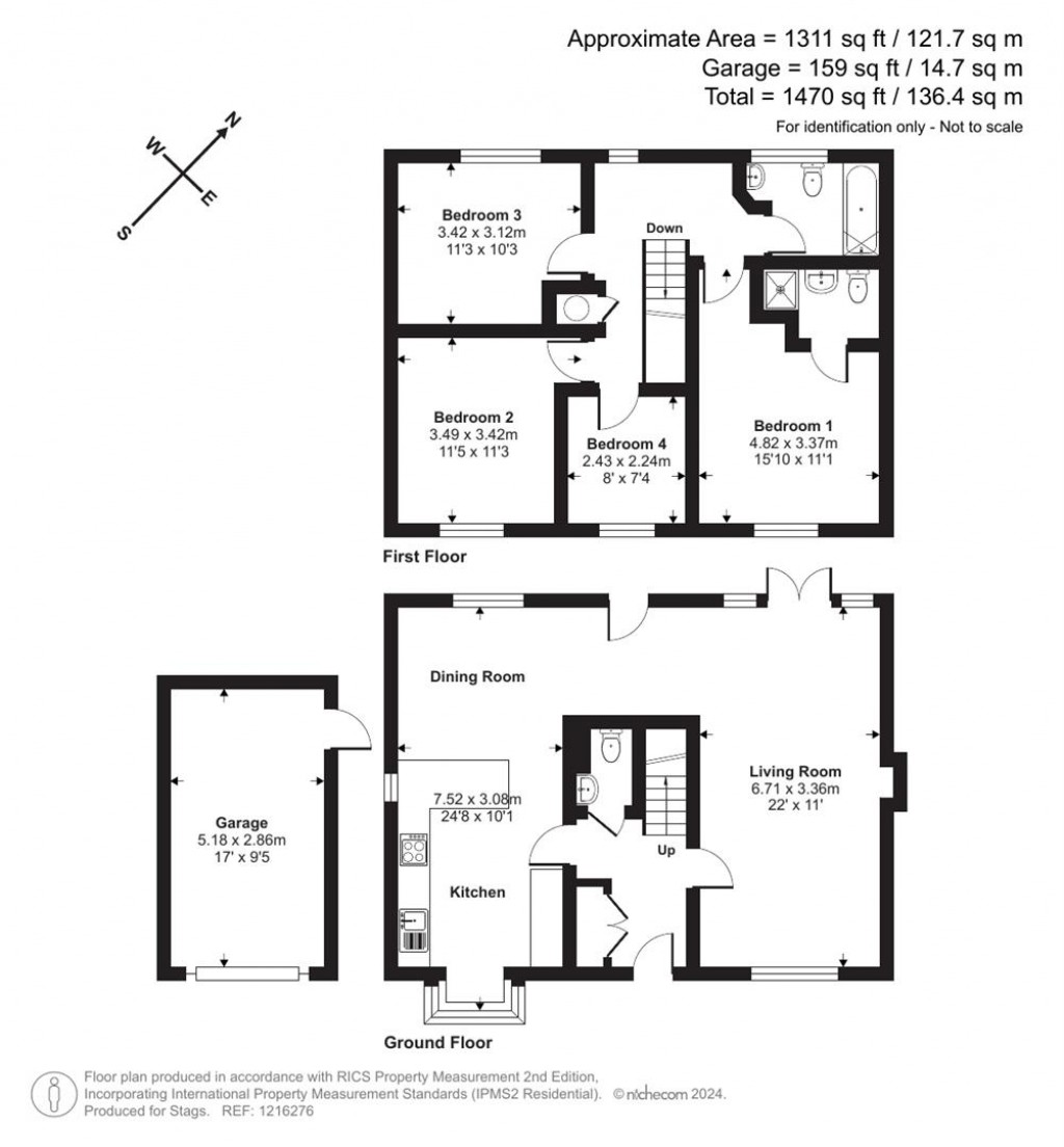 Floorplans For Old Tannery Lane, Grampound, Truro