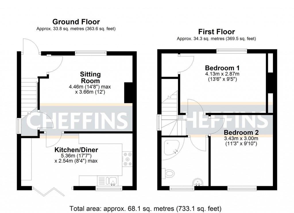 Floorplans For Main Street, Little Downham, Ely