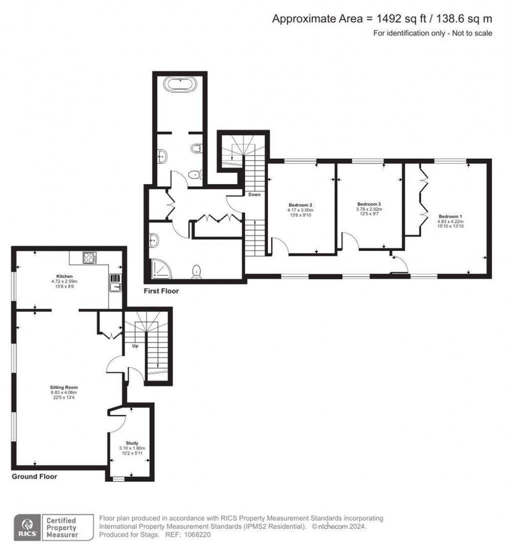 Floorplans For High Street, Honiton