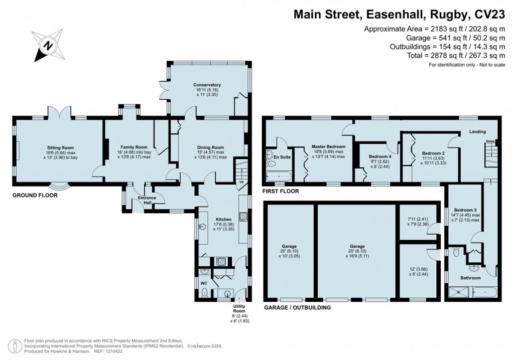 Floorplans For Main Street, Easenhall, Rugby, CV23