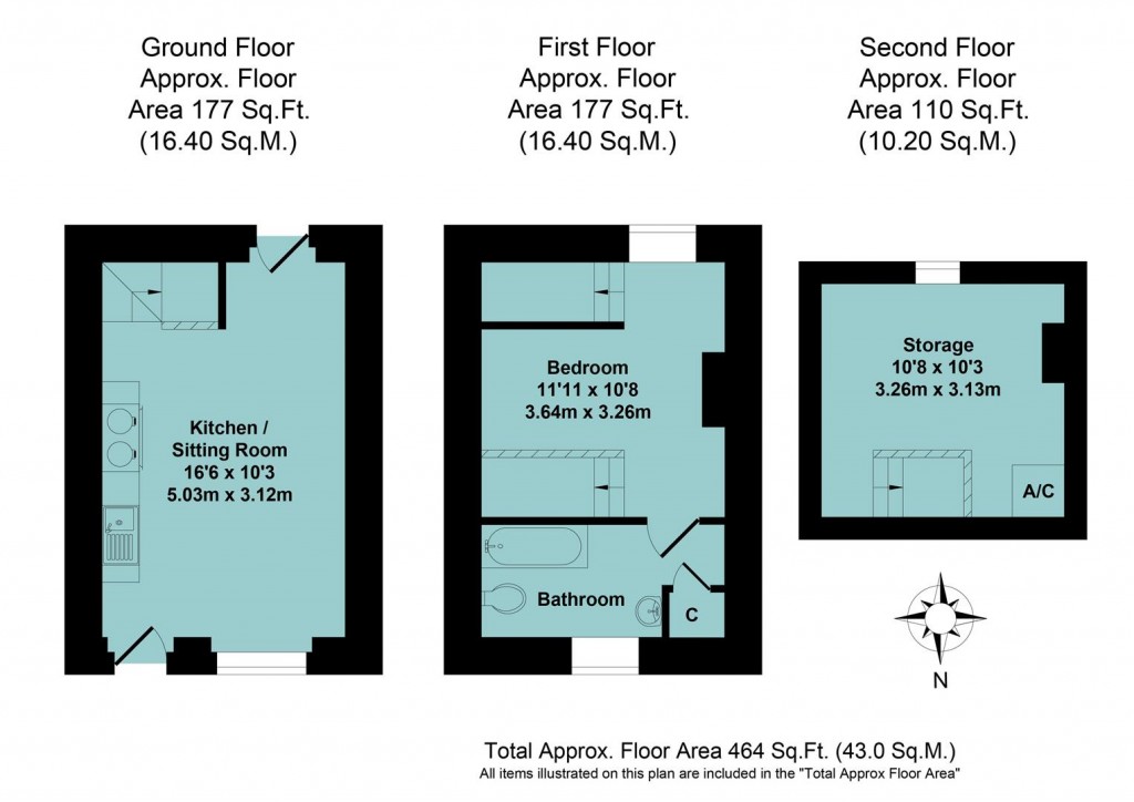 Floorplans For The Jetty, Mollington, Banbury