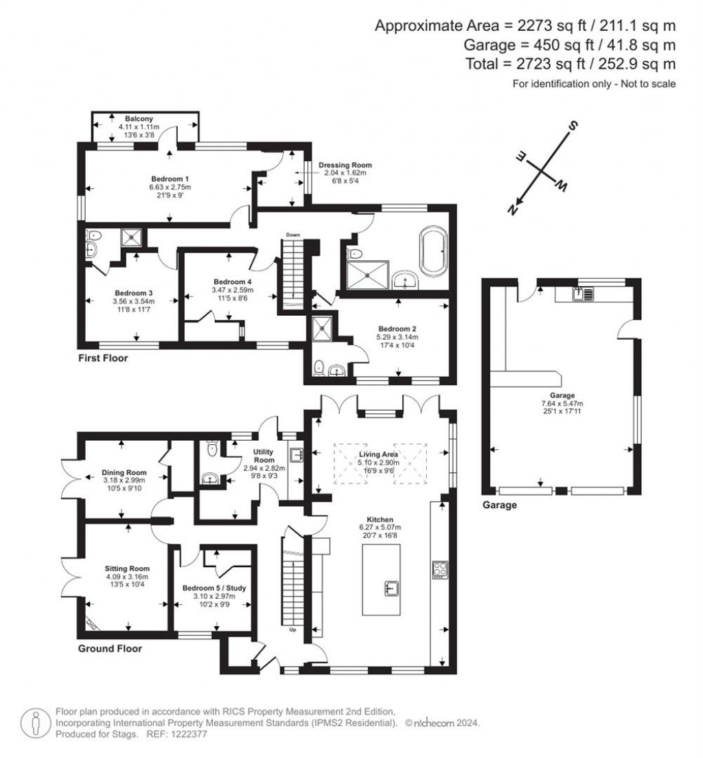 Floorplans For Penally Hill, Boscastle