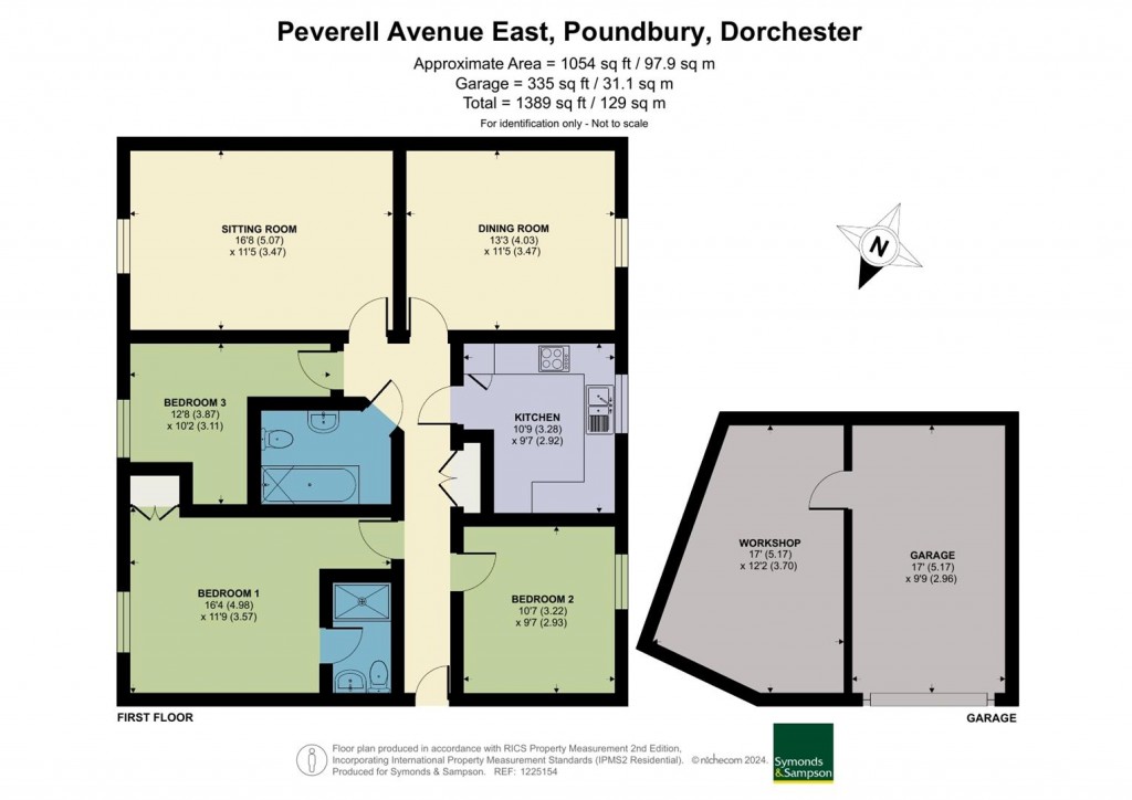 Floorplans For Peverell Avenue East, Poundbury, Dorchester
