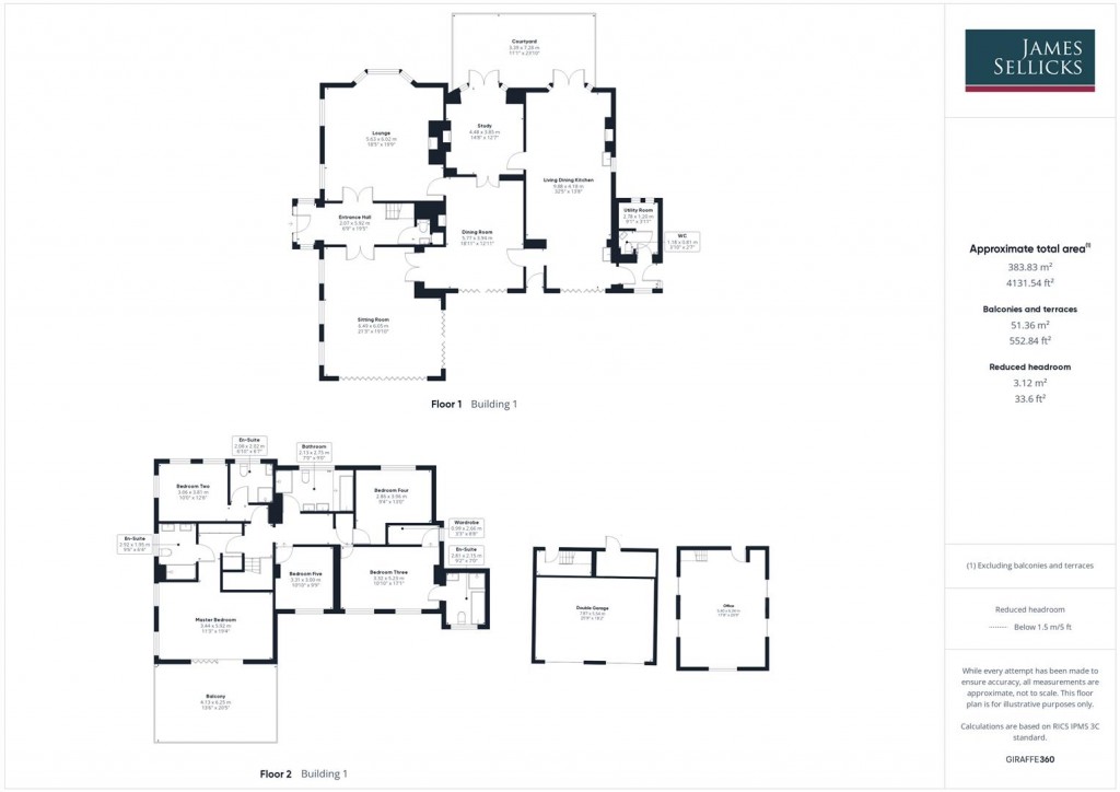 Floorplans For Holt Farm, Holt Lane, Cosby Hill, Ashby Magna