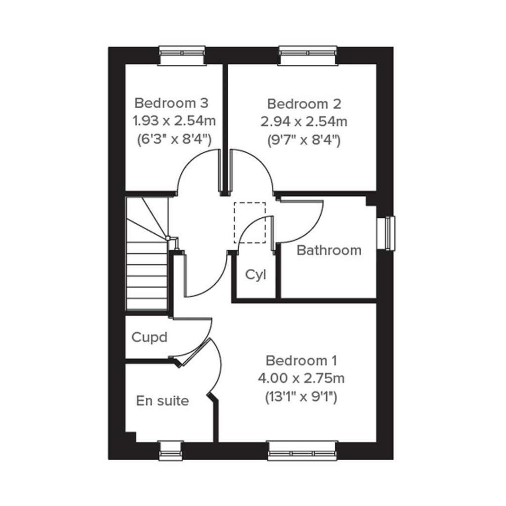 Floorplans For Clodgey Lane, Helston