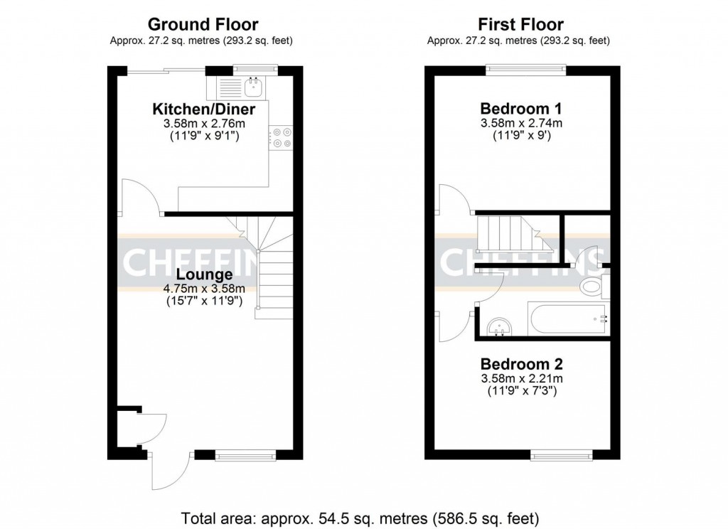 Floorplans For Lisle Lane, Ely